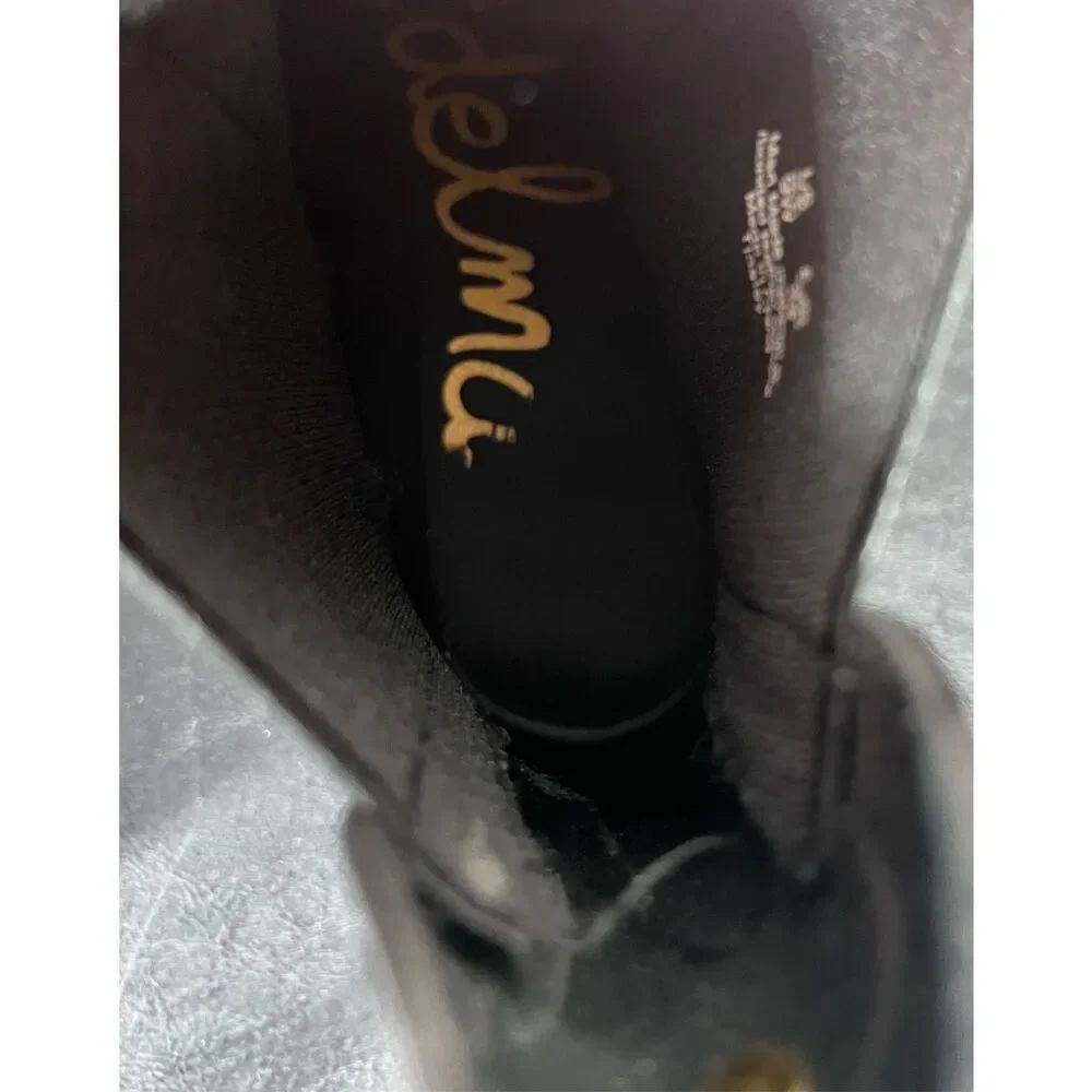 Sam Edelman Womens Tinsley Black Rubber Boots size 9 - Picture 10 of 11
